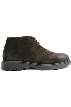 Duca Di Morrone Homme, Chaussures, Brun, Taille: 44 EU Bottines classiques en daim marron