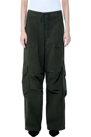 Entire Studios Femme, Pantalons, Vert, Taille: 40 FR Pantalon Cargo en Toile
