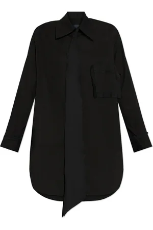Y-3 Femme, Blouses et Chemises, Noir, Taille: 38 FR Chemise Oversize
