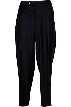 GABRIELE PASINI Homme, Pantalons, Noir, Taille: L Pantalon Droit Classique