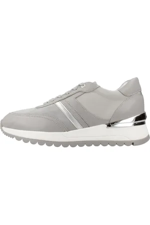 Geox Femme, Chaussures, Gris, Taille: 39 EU Baskets élégantes pour un usage quotidien