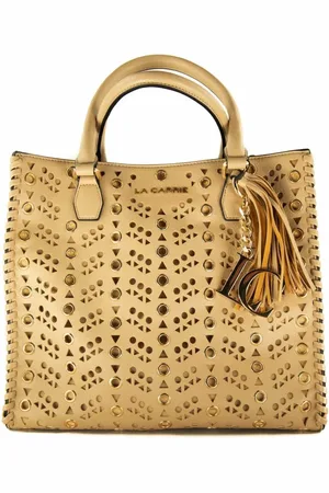 La Carrie Femme, Sacs, , Taille: ONE Size Sac à Main avec Découpes Laser et Clous
