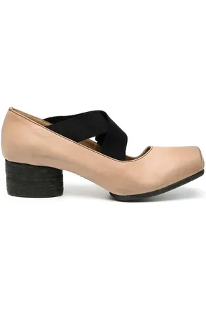 UMA WANG Femme, Chaussures, Brun, Taille: 40 EU Chaussures en Cuir à Bout Carré