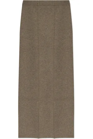 Lisa Yang Femme, Jupes, Gris, Taille: 36 FR Jupe en cachemire Ameline