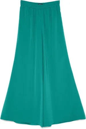 GIANLUCA CAPANNOLO Femme, Pantalons, Vert, Taille: 40 FR Pantalon vert d