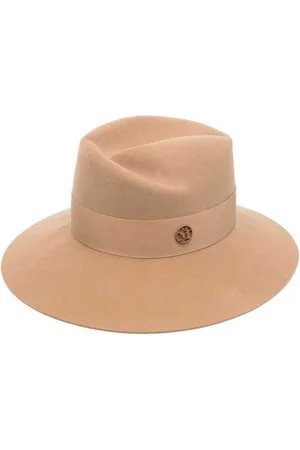 Le Mont St Michel Femme, Accessoires, , Taille: S Chapeau en feutre de laine marron chameau