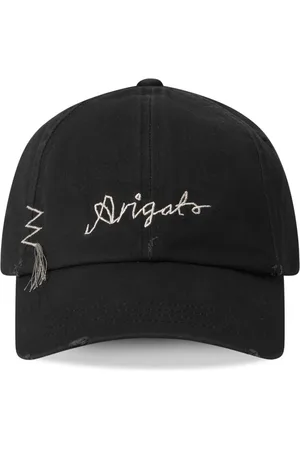 Axel Arigato Unisex, Accessoires, Noir, Taille: ONE Size Seam Distressed Cap