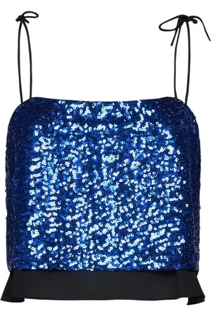 Baum und Pferdgarten Femme, Tops, Bleu, Taille: 36 FR Haut Élégant