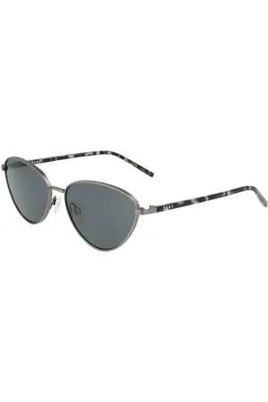 DKNY Femme, Accessoires, Multicolore, Taille: ONE Size Bicolor Metal UV Filter Lunettes de Soleil Femme