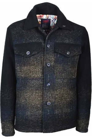 BOB der Bär Homme, Vestes, Multicolore, Taille: M Veste Hiver Laine Motif