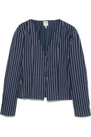 Baum und Pferdgarten Femme, Vestes, Bleu, Taille: 40 FR Veste Bleue à Boutons