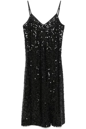 Baum und Pferdgarten Femme, Robes, Noir, Taille: 38 FR Robe Noire Upcycled Mode