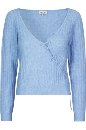 Baum und Pferdgarten Femme, Pulls, Bleu, Taille: 40 FR Windsurfer Chelsie Pull Tricoté