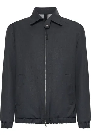 LOW BRAND Homme, Vestes, Gris, Taille: M Collection de Manteaux Élégants