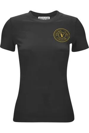 VERSACE Femme, Tops, Noir, Taille: 36 FR T-shirts et Polos