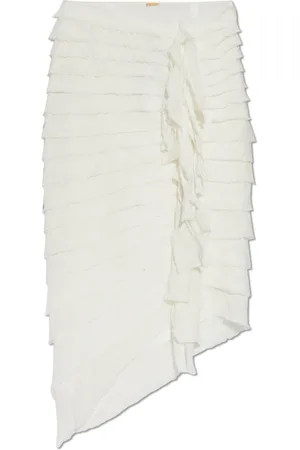 Cult Gaia Femme, Jupes, Blanc, Taille: 40 FR Jupe Leo