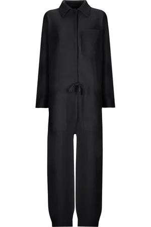 LANEUS Femme, Combinaisons et Ensembles, Noir, Taille: 36 FR Tuta Comfy Fit En Laine Et Angora