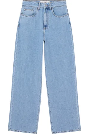 Rohe Femme, Jeans, Bleu, Taille: 42 FR Jean Large en Denim Bleu