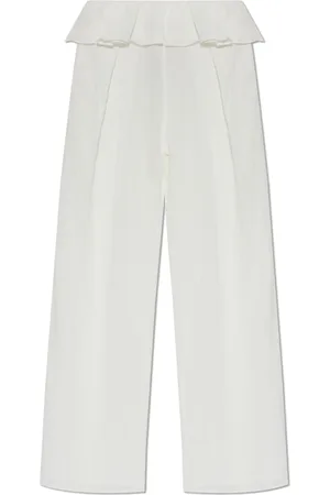 Cult Gaia Femme, Pantalons, Blanc, Taille: 40 FR Pantalon