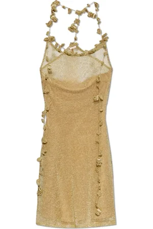Cult Gaia Femme, Robes, Jaune, Taille: 38 FR Robe Alonza