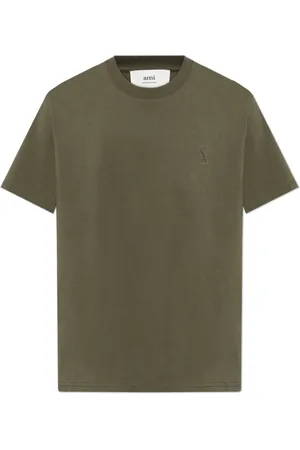 Ami Homme, Tops, Vert, Taille: S T-shirt avec logo
