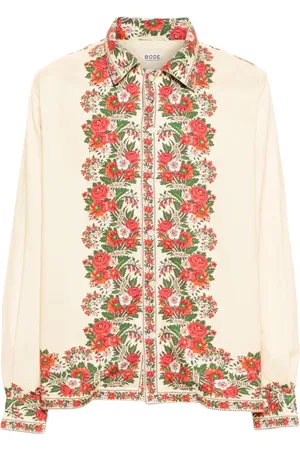 BODE Homme, Chemises, , Taille: L Chemise à Manches Longues Bouquet d