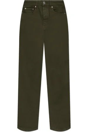 Ami Homme, Pantalons, Vert, Taille: W33 Pantalon avec Logo