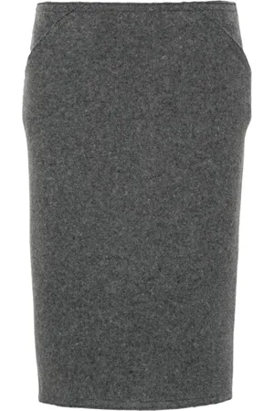 Nº21 Femme, Jupes, Gris, Taille: 48 FR Jupe en Jersey pour Femmes