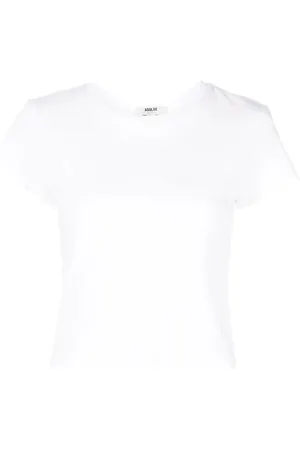 AGOLDE Femme, Tops, Blanc, Taille: 38 FR Tee-shirt Sharkn Blanc