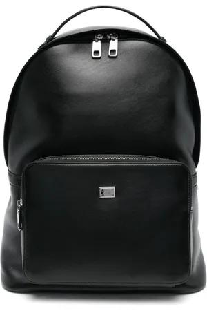 Dolce & Gabbana Homme, Sacs, Noir, Taille: ONE Size Sac à dos noir avec fermeture éclair