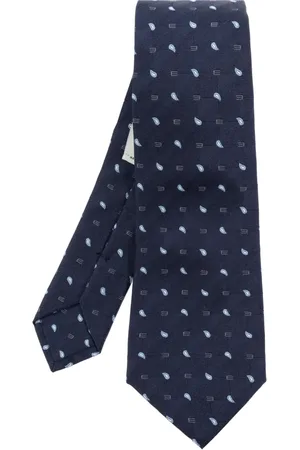 Etro Homme, Accessoires, Bleu, Taille: ONE Size Cravate en soie