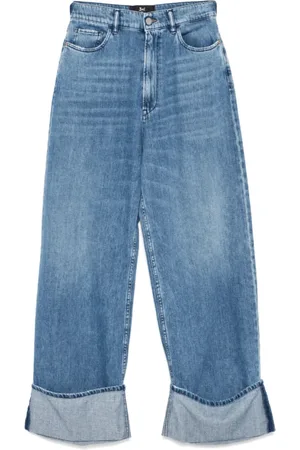 3x1 Femme, Jeans, Bleu, Taille: W27 Jean Large Jambe Bleu Clair