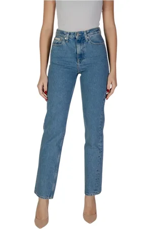 Calvin Klein Femme, Jeans, Bleu, Taille: W27 L32 Jean Femme Regular Collection Printemps/Été