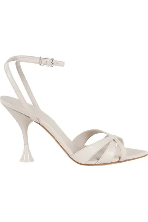 3Juin Femme, Chaussures, Blanc, Taille: 36 1/2 EU Noeli Robe Élégante