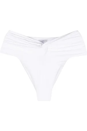 LA REVECHE Femme, Maillots de bain, Blanc, Taille: 38 FR Costume Blanc pour un Look Élégant