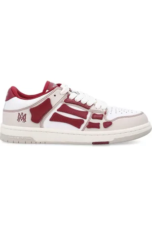 AMIRI Homme, Chaussures, Rouge, Taille: 40 EU Skel Top Low Baskets