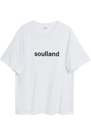 Soulland Unisex, Tops, Blanc, Taille: L/Xl T-shirt Océan