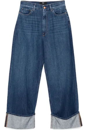 3x1 Femme, Jeans, Bleu, Taille: W27 Jambe Large Indigo Skater Jeans