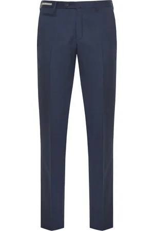 corneliani Homme, Pantalons, Bleu, Taille: 3XL Pantalon en laine avec poches
