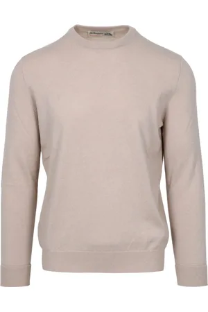 BALLANTYNE Homme, Pulls, Gris, Taille: XL Pull en Cachemire Gris Tourterelle