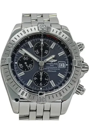 Breitling Pre-owned Homme, Pre-owned, Gris, Taille: ONE Size Pre-owned Verre montres