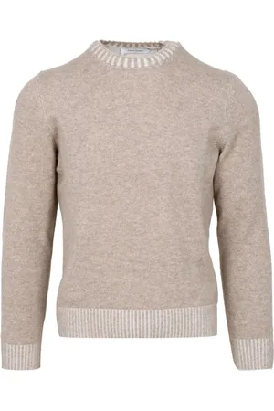 Gran Sasso Homme, Pulls, , Taille: M Pull à col rond côtelé mélange