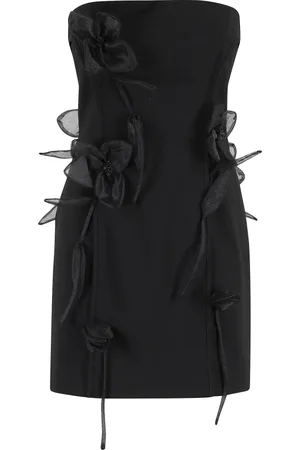 ROTATE Femme, Robes, Noir, Taille: 42 FR Robe Tube Rose