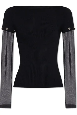Sportmax Femme, Pulls, Noir, Taille: 40 FR Top Alcide