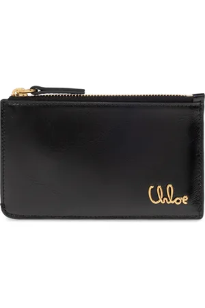 Chloé Femme, Accessoires, Noir, Taille: ONE Size Porte-cartes