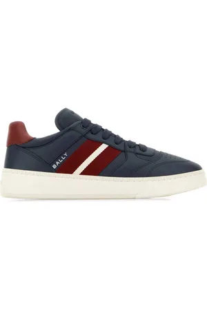Bally Homme, Chaussures, Bleu, Taille: 41 EU Baskets en Cuir Bleu