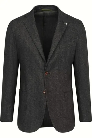 Bugatti Homme, Costumes, Gris, Taille: XL Veste Sportive Homme Gris Foncé Marron