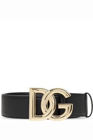 Dolce & Gabbana Femme, Accessoires, Noir, Taille: 70 CM Ceinture avec logo