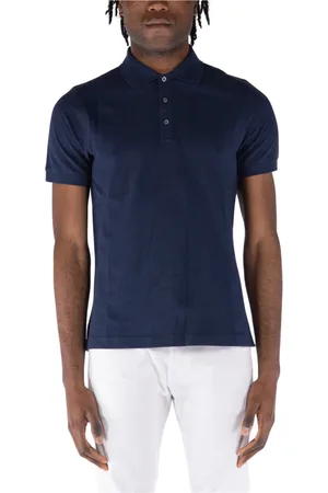 FAY Homme, Tops, Bleu, Taille: L Polo Classique