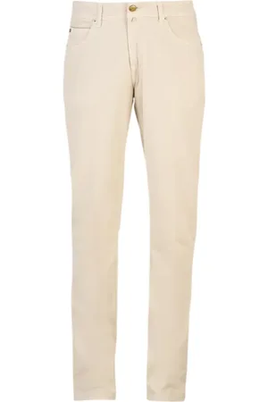 Briglia 1949 Homme, Pantalons, , Taille: 2XL Jean Bull 5 poches couleur crème